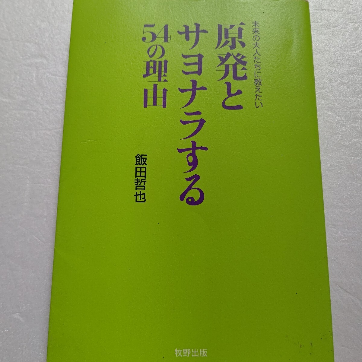 原発とサヨナラする54の理由 飯田哲也 原発がなくても私たちの暮しは全く変わりません!54のQ&A原発ゼロ社会の未来像 新しい生き方拍卖