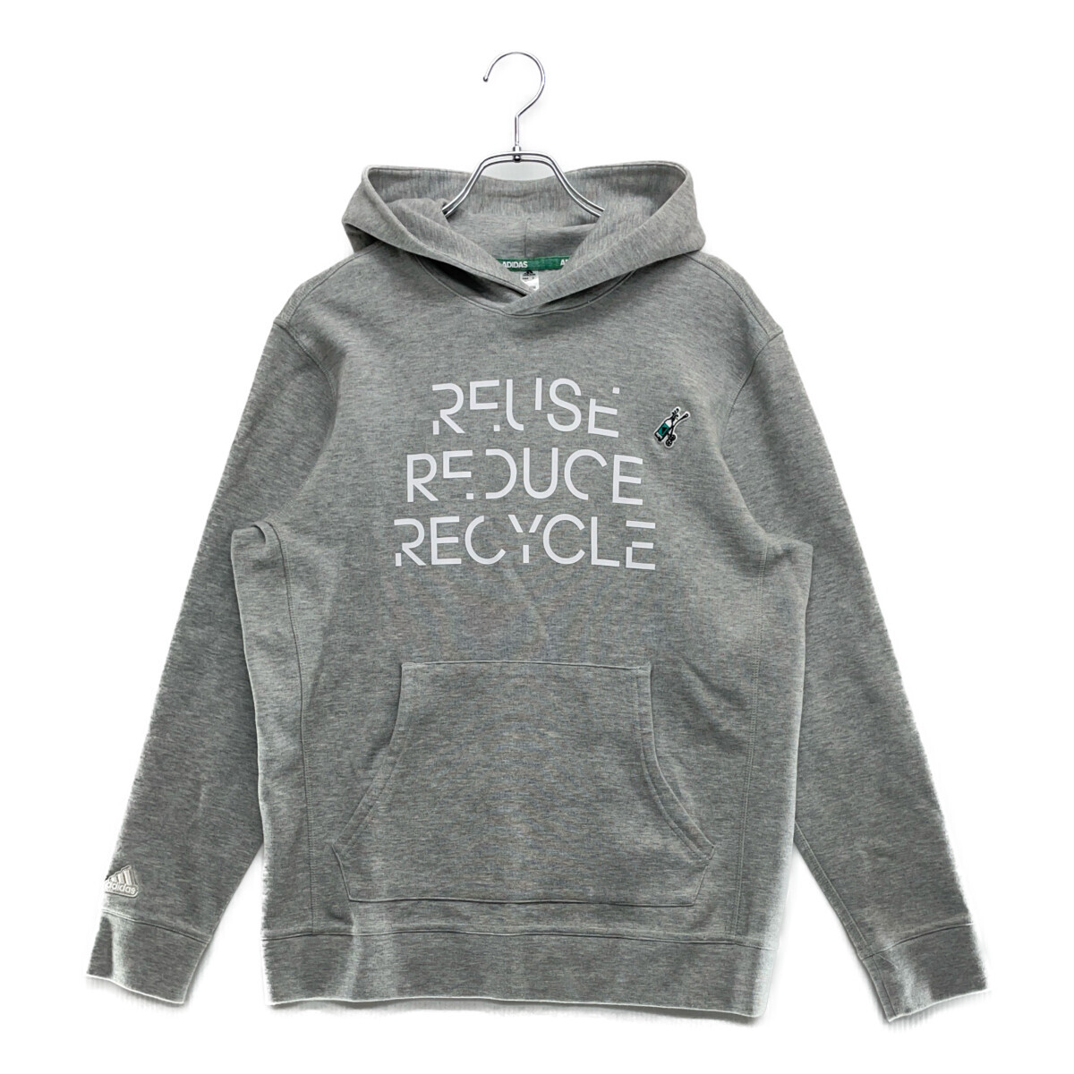 coco 中古【SALE】アディダスゴルフ adidas GOLF メンズ パーカー XL グレー プルオーバー レターパックプラス発送可 98818拍卖