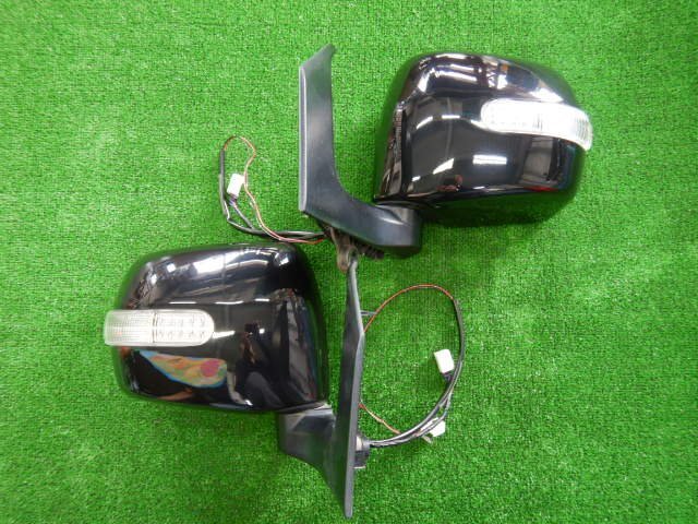 ◆MH22S ドアミラー左右セット◆オプションターンシグナル付◆ワゴンR ヒータ付 7P+2P ZJ3 サイドミラー 【25042208】拍卖