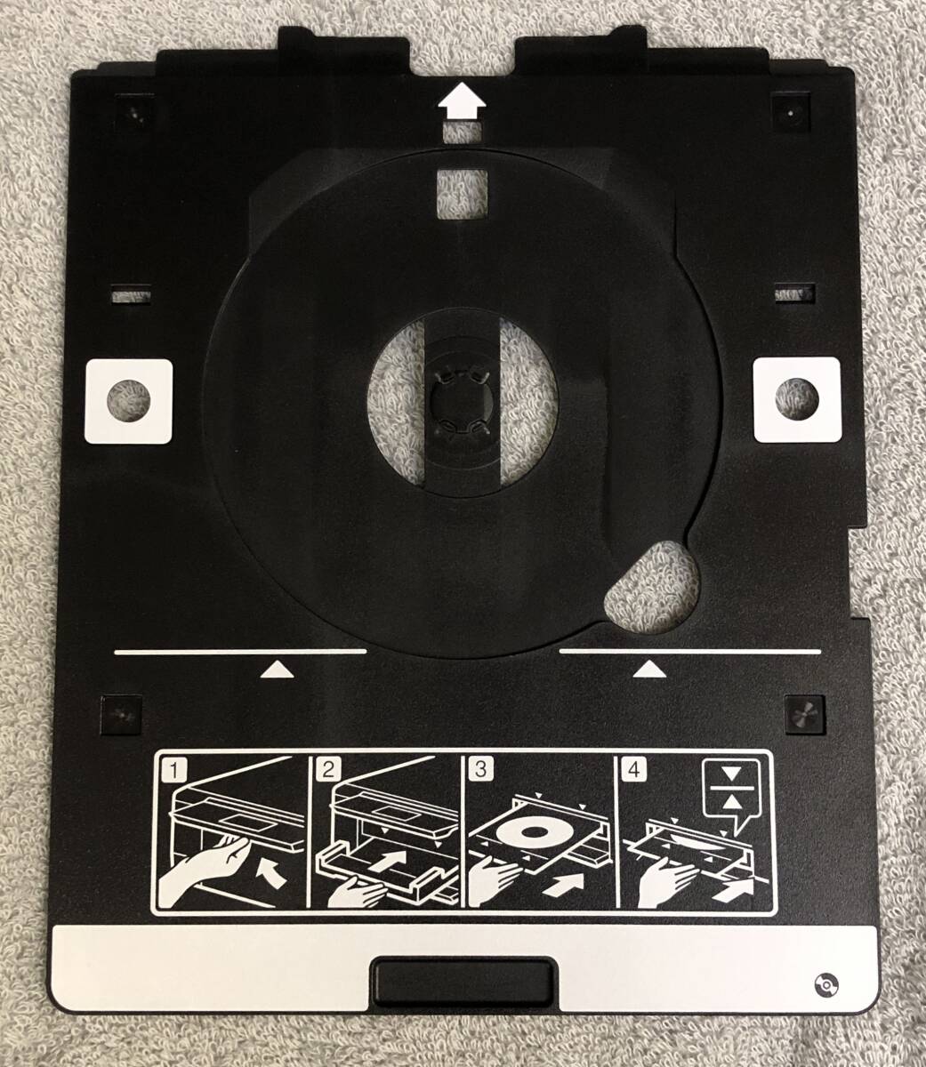 EPSON EP-979A3 用 CD-R トレイ CD印刷 レーベル印刷トレイ 正常動作品です。拍卖
