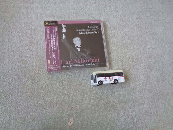 即♪キング:アン・デア・ウィーン劇場のシューリヒト(1962/6/10)ベートーヴェンの『英雄』とPC3(^^♪R・ゼルキン♪2CD拍卖