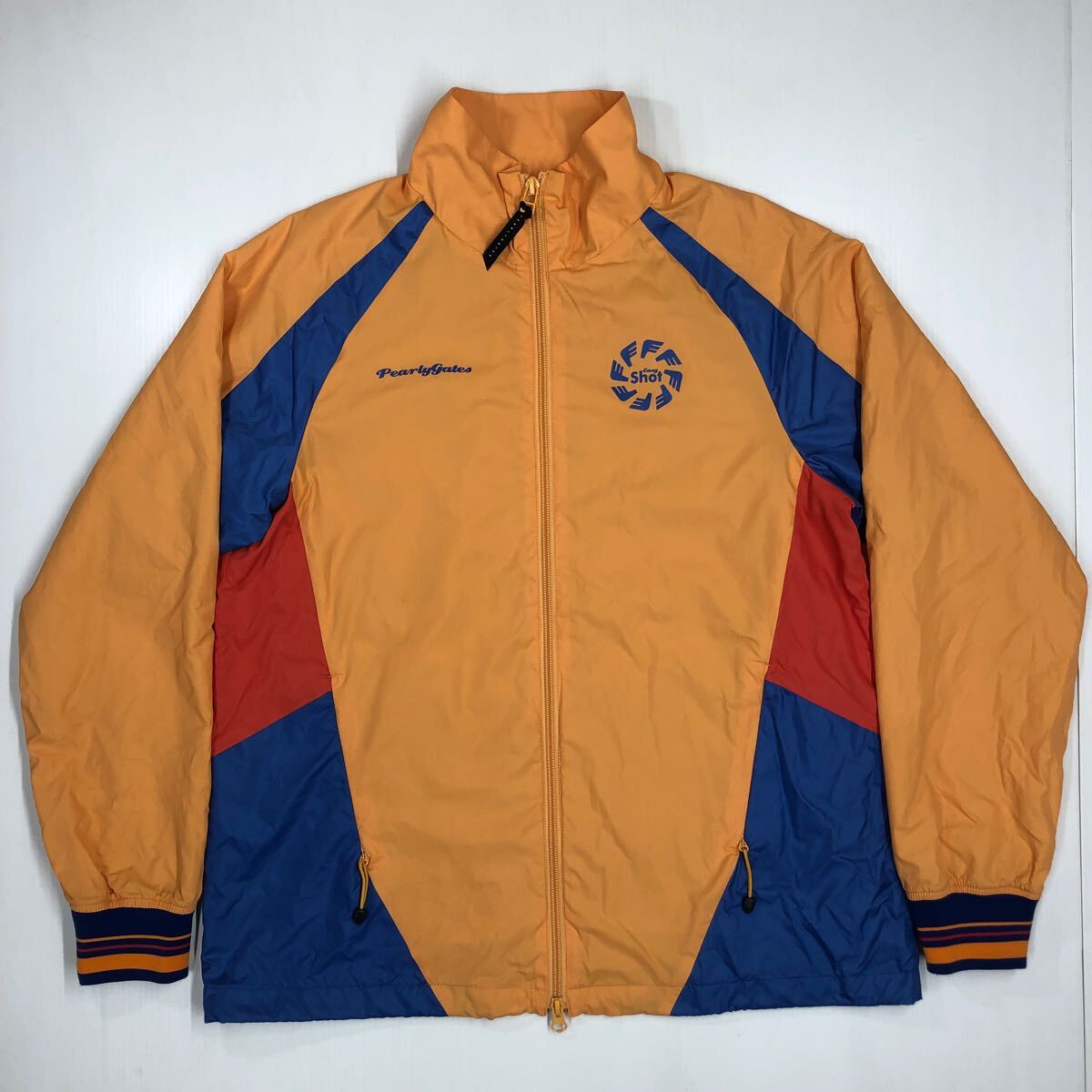 PEARLY GATES パーリーゲイツ ナイロンジャケット ダブルファスナー ウインドブレーカー レディース サイズ1 S-M相当 44-80拍卖