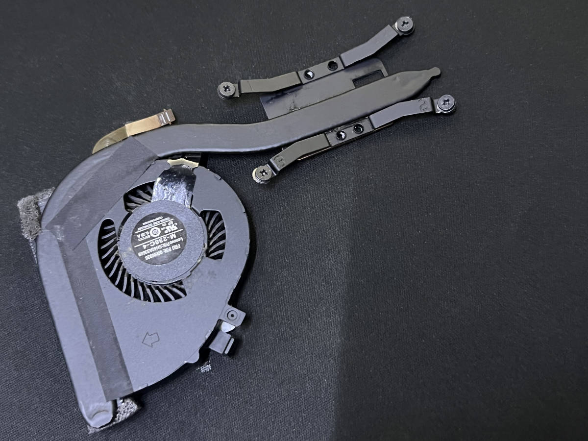 【中古パーツ】Lenovo X240S X240 X240i X250 等モデルの【CPUヒートシンクファン】 SH40A33649 M-238C-3 ■Lenovo X250 ファン拍卖