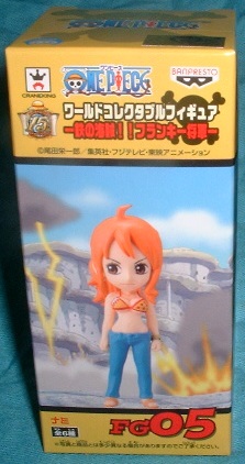 ワンピース ワールドコレクタブルフィギュア 鉄の海賊 ナミ拍卖