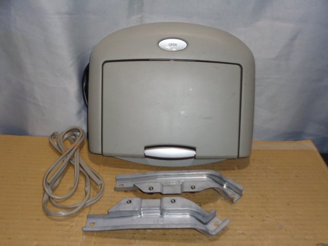 【G2907】 トヨタ ( 20 ヴェルファイア )?? 純正 フリップダウン モニター V9T-R57C 08545-00M50-B0 拍卖