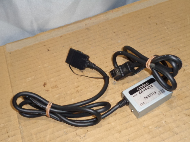 【H2209】 クラリオン iPod 接続 ケーブル EA-1403A拍卖