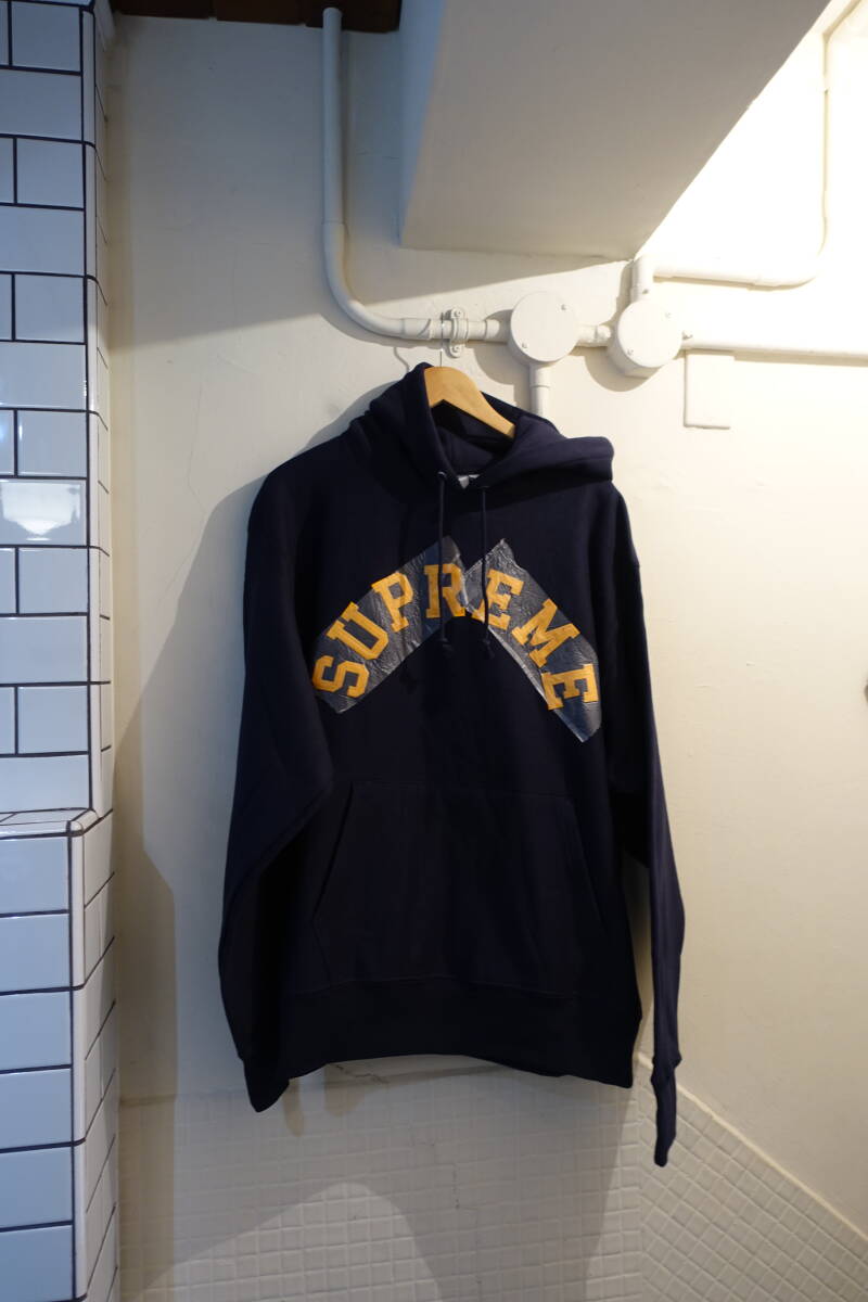 Supreme × チャンピオン スウェット パーカー サイズXL 未使用 ネイビー 25SS Champion Hooded Sweatshirt拍卖
