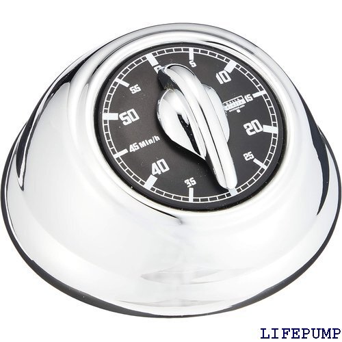 デコラキッチンタイマースピード ブラック 9.1x5.4x5cm 17133拍卖