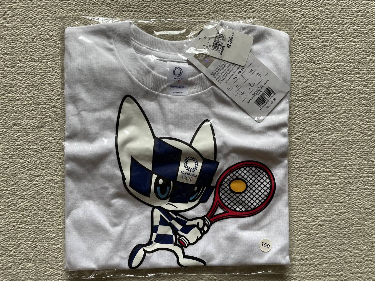 ◆新品未開封◆東京オリンピック 記念Tシャツ テニス 150㎝ キッズ拍卖