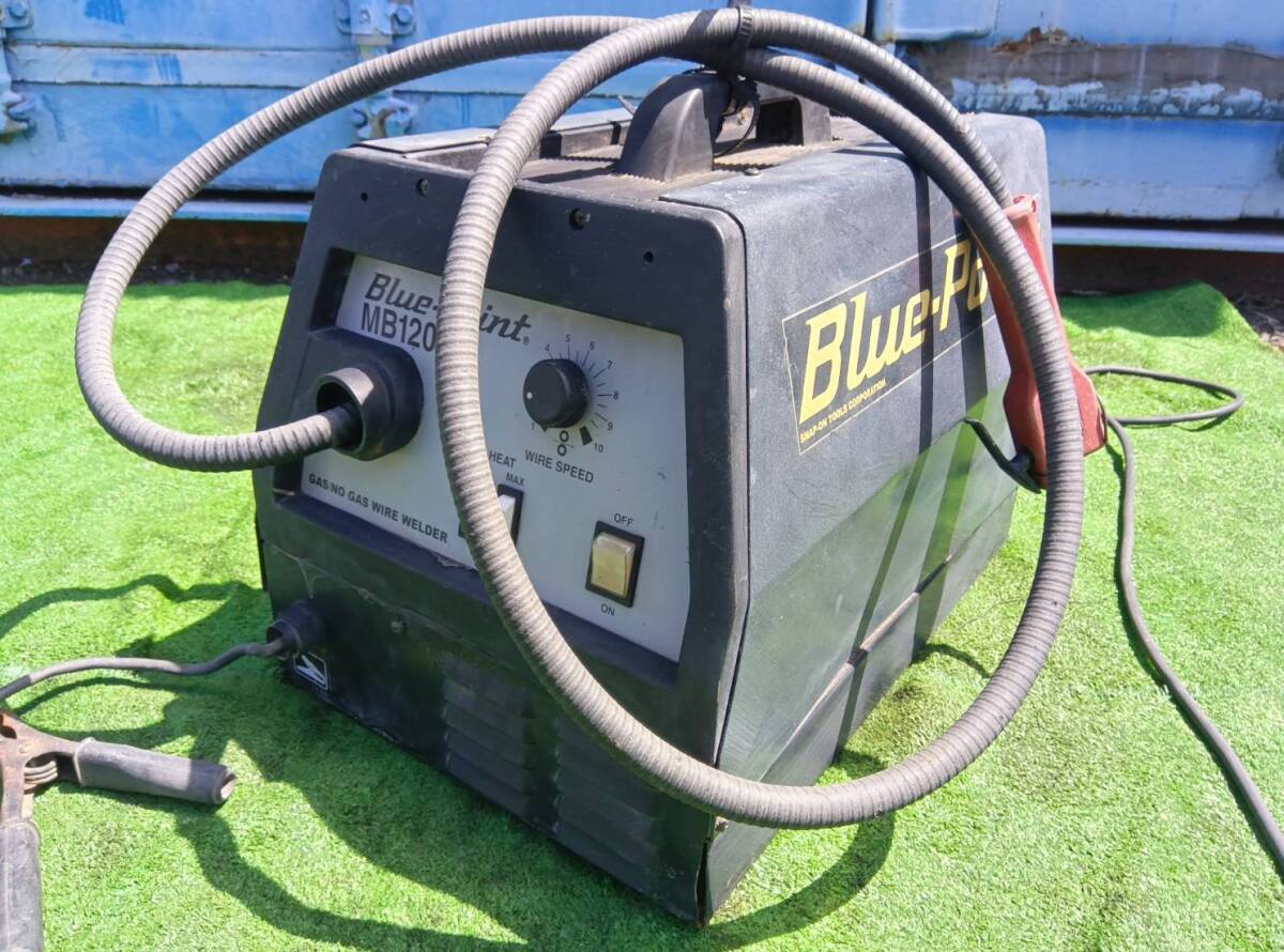 神奈川発SNAP-ON BIue-Point MB120Aスナップオンブルーポイント 半自動ガス溶接機 通電確認済みイタリア製拍卖