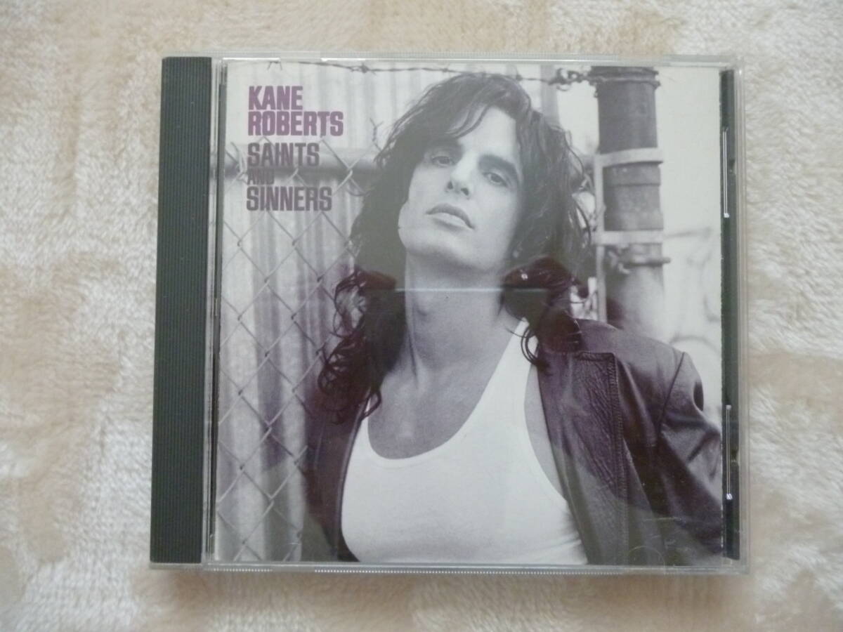 SAINTS AND SINNERS/Kane Roberts ケイン・ロバーツ アリス・クーパー ハードロック 10曲 海外盤 CD 1991 ATLANTIC拍卖