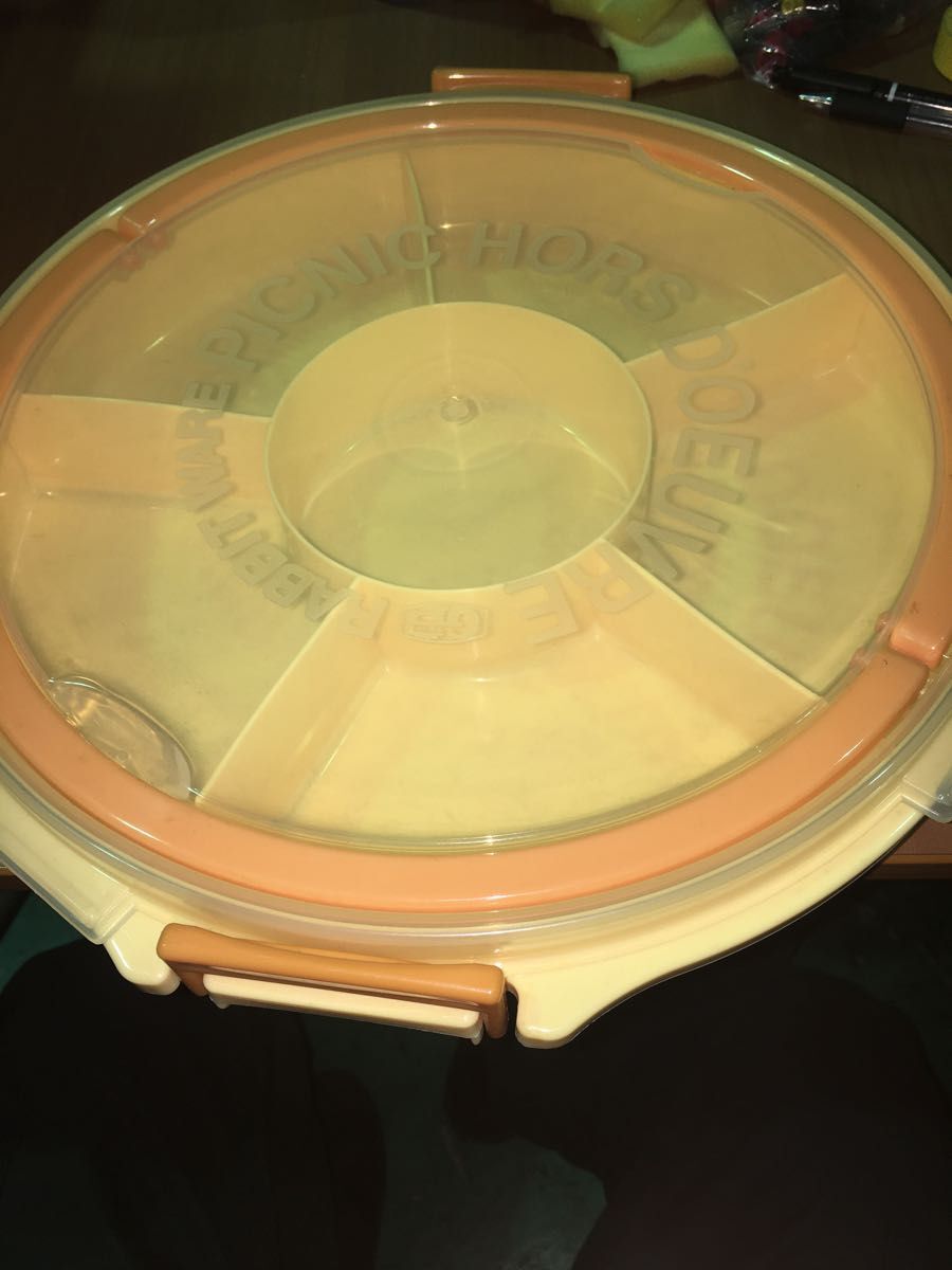 ピクニック オードブル お弁当箱 プラスチック製 未使用 ★0225 A-1拍卖