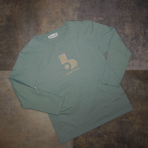Bonpoint◇ボンポワン・長袖Tシャツ◇グリーン系 10Aサイズ・美品 ②拍卖