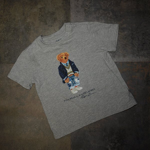 POLO RALPH LAUREN◇ポロ ラルフローレン・半袖Tシャツ◇12M・80サイズ グレー 美品拍卖