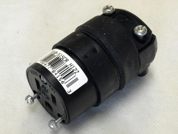 即決 Leviton レビトン 515CR 1~2個 アース付き コネクタ 延長ケーブル拍卖