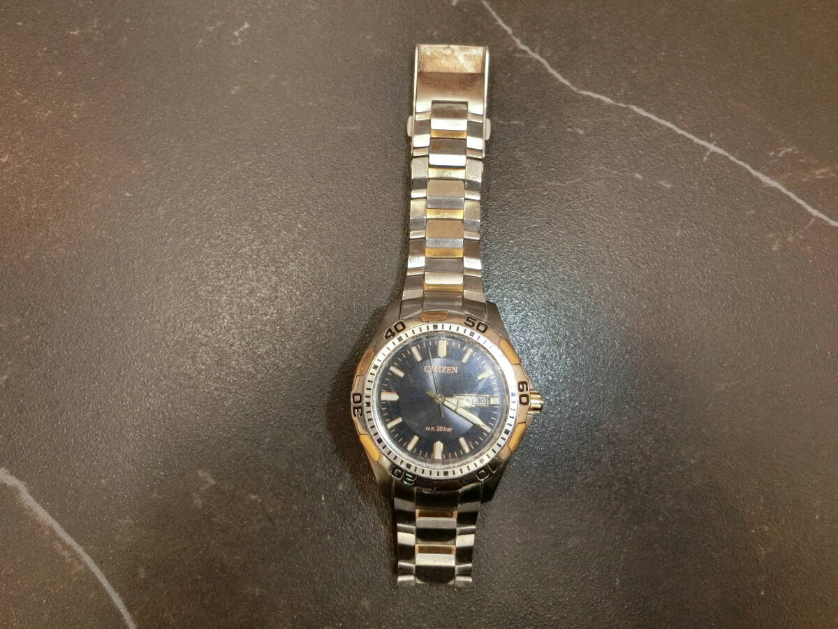 citizen シチズン エコドライブ Eco-Drive E101-S074223 動作未確認品拍卖