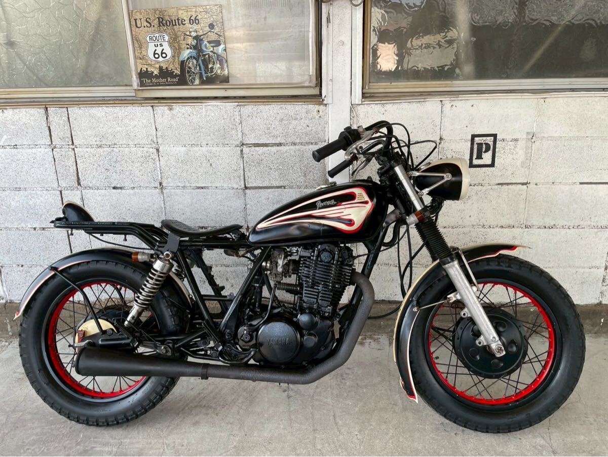ヤマハ SR400 ビンテージカスタム 1JR 動画あり!本庄市!全国配送!ローン可!(検 エストレヤ ボルティー グラストラッカー拍卖