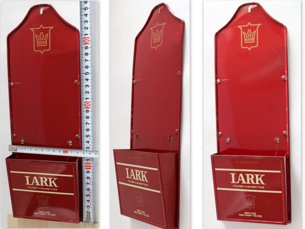 1281/中古・使用感あり/LARKラーク ノベルティグッズ 壁掛け小物入れ 1個 ※レターラック.ウォールポケット拍卖