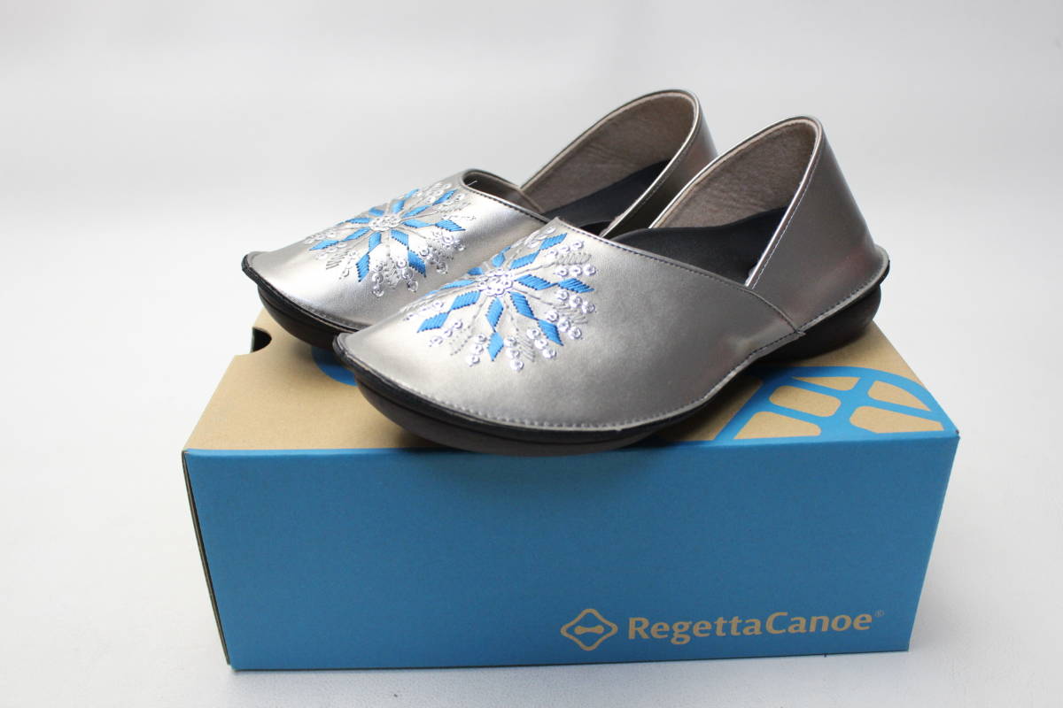 新品♪リゲッタカヌー バブーシュフラットシューズ(S)/031拍卖