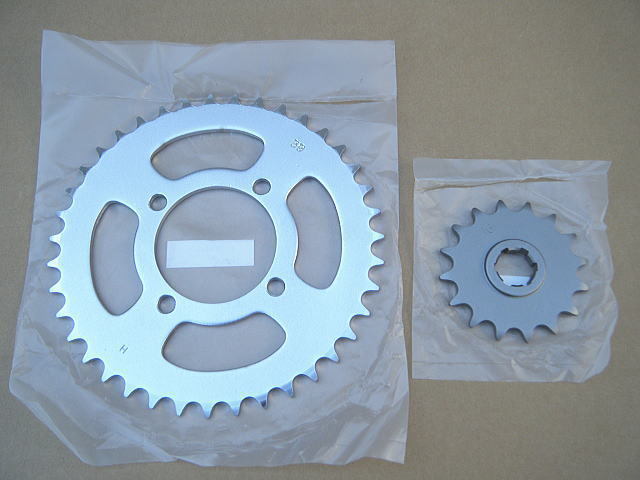 RZ350用 520コンバートスプロケ前後 新品 【ゼス】拍卖