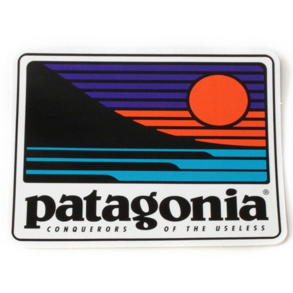 訳有 パタゴニア アップアンドアウト ステッカー PATAGONIA UP&OUT STICKER スクエア 180 サウス 太陽 シール デカール コレクション 新品拍卖