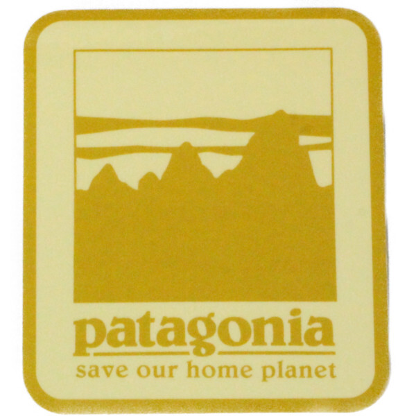 パタゴニア アルパインアイコン ステッカー 光沢 Patagonia Alpine Icon STICKER フィッツロイ 四角 シール カスタム ネコポス 新品拍卖