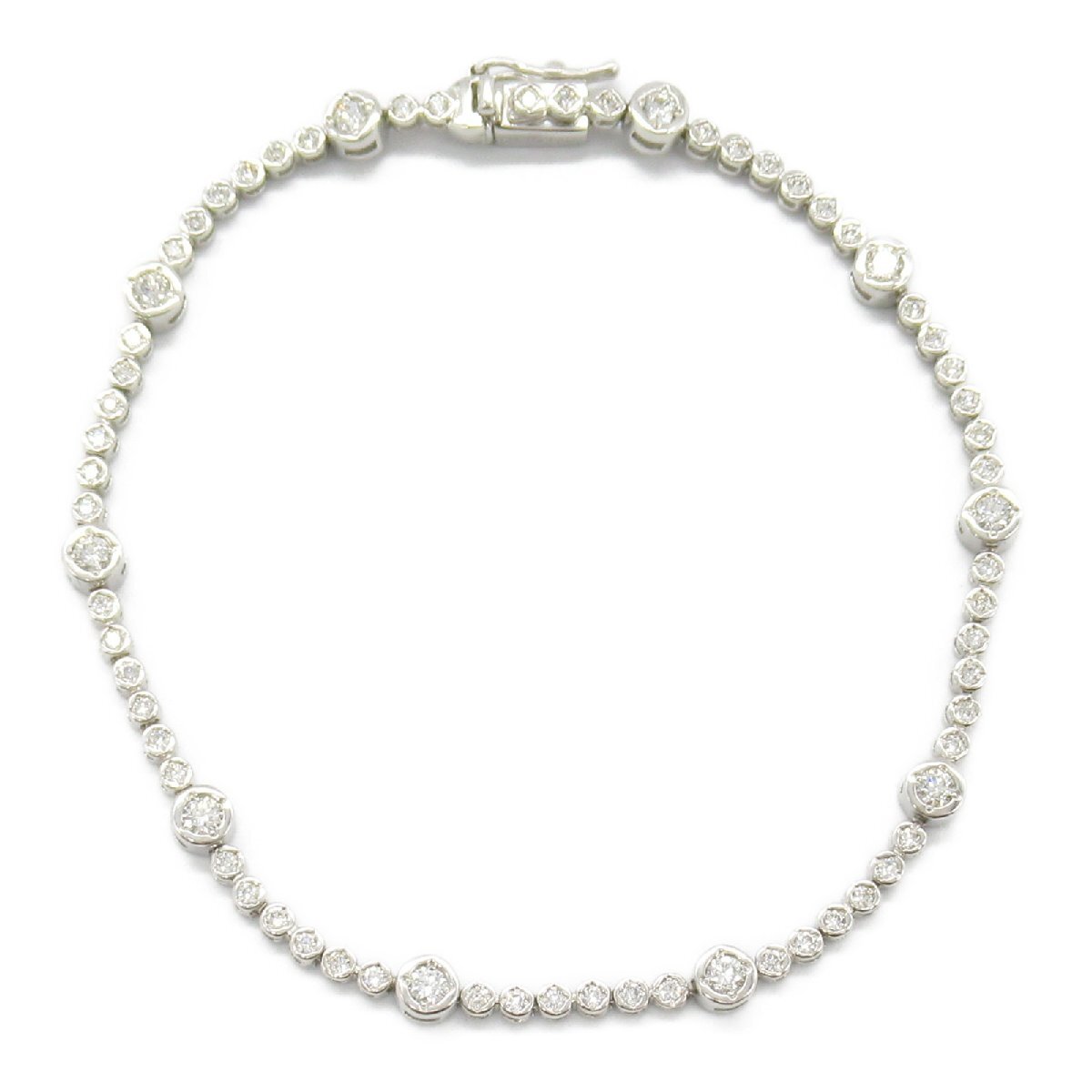 ジュエリー ダイヤモンド ブレスレット ブランドオフ JEWELRY K18WG(ホワイトゴールド) ブレスレット K18WG拍卖