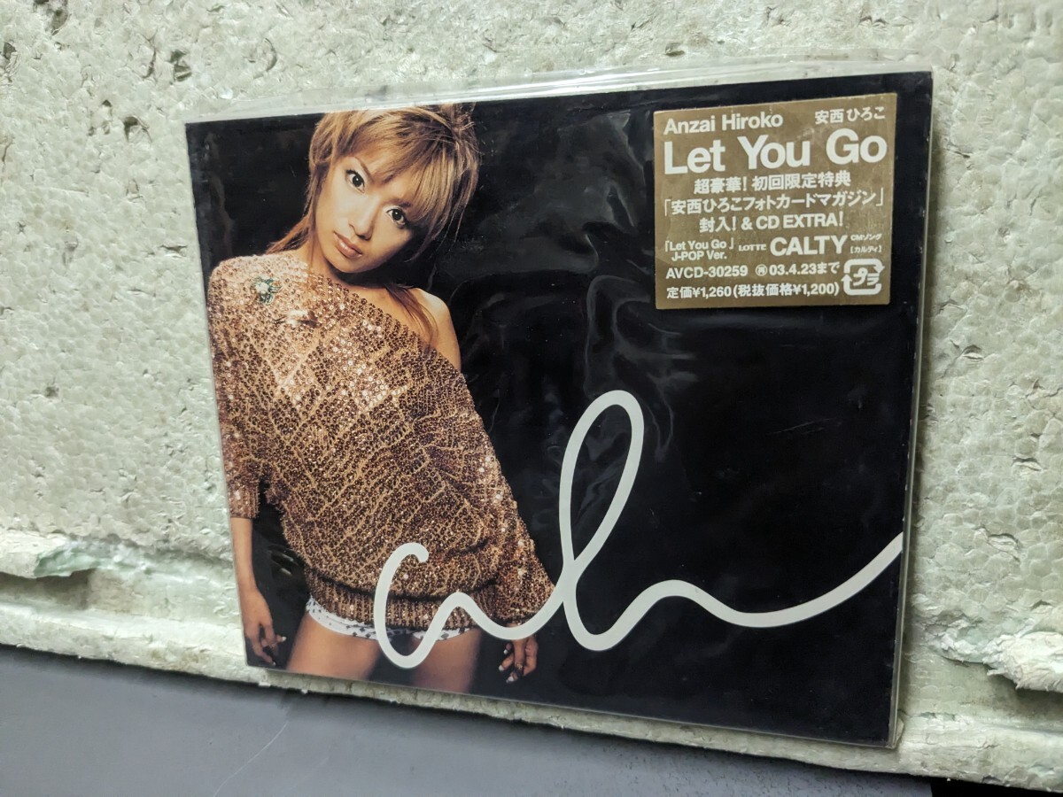 安西ひろこ let You go 初回限定 未開封品拍卖