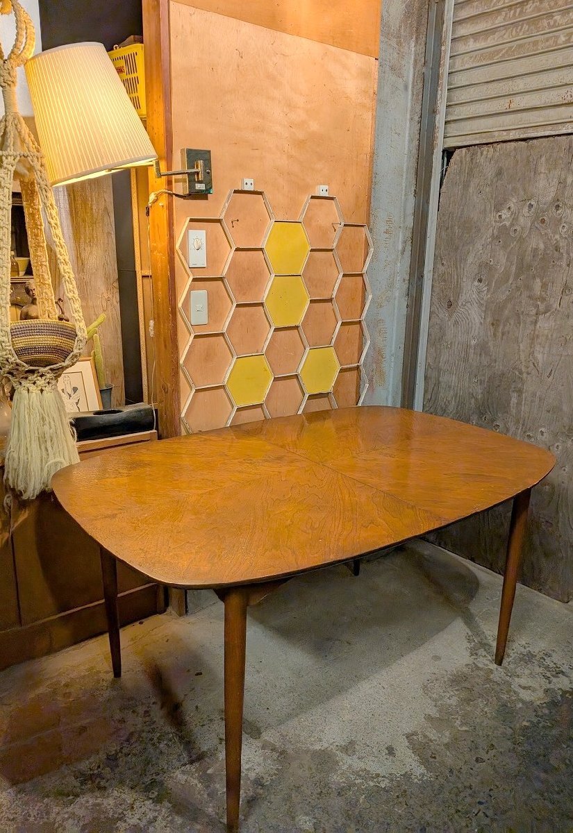 ACME furniture アクメ アメリカ ビンテージ HOOKER フッカー社 ダイニングテーブル 拡張 ドロー エクステンション/アンティークビンテージ拍卖