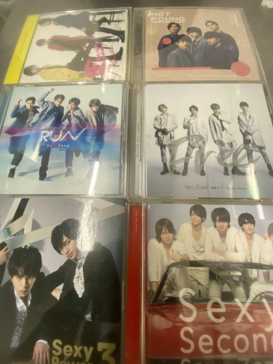 SEXY ZONE アルバム CD DVD+アルバム CD+シングル CD DVD +シングル CD 計6枚セット拍卖
