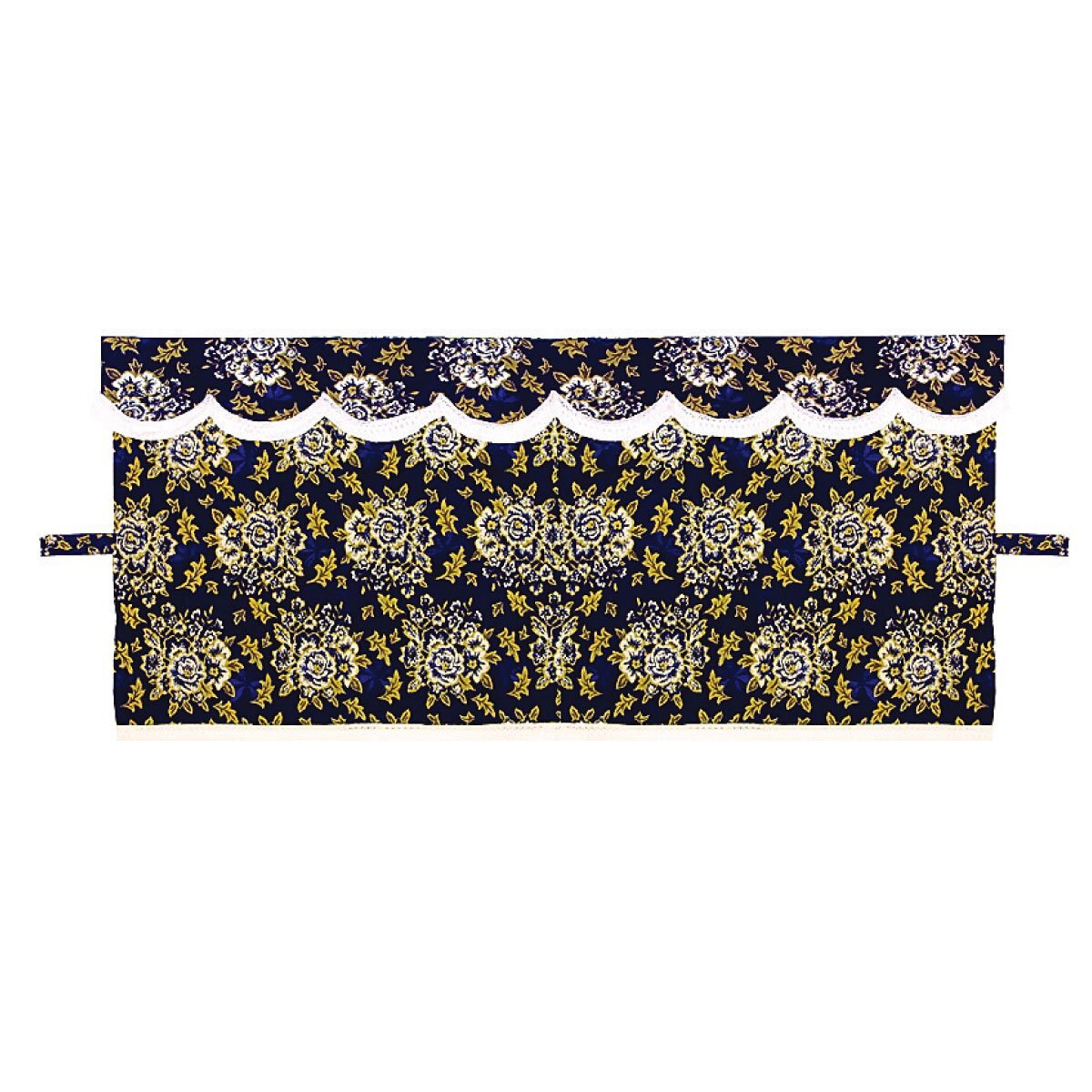 MADMAX トラック用品 金華山 マドンナ 3点式センターカーテン セット LL寸 1300×1300mm ネイビーブルー【送料800円】拍卖