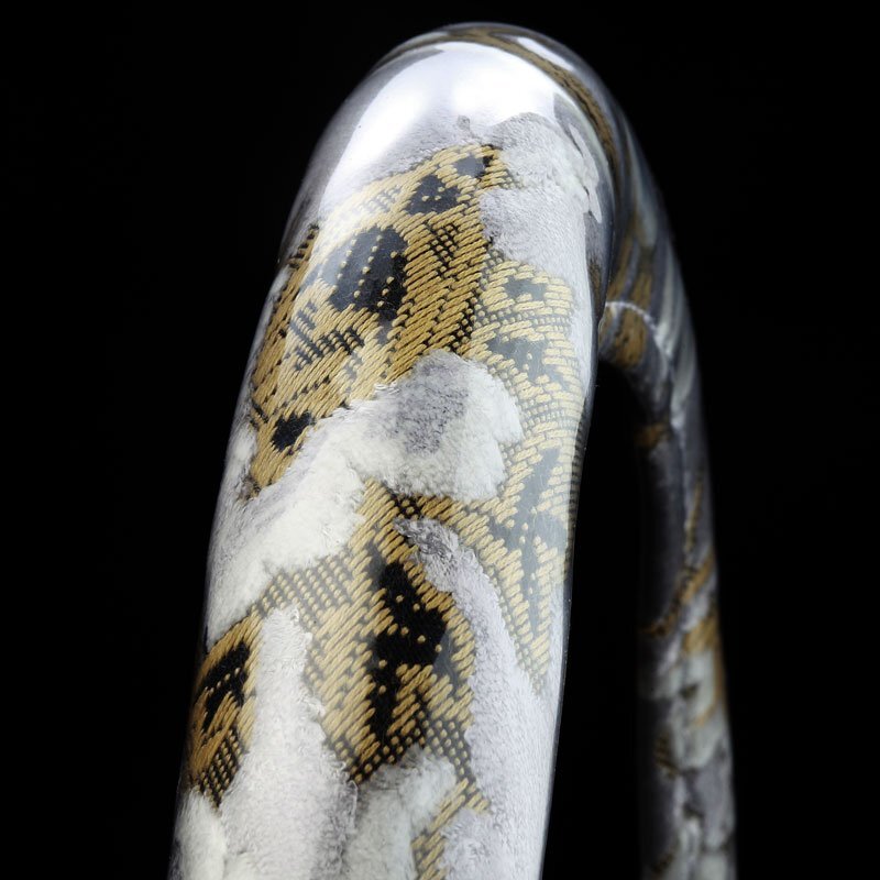 トラック内装 モンブランローズ 極太ハンドルカバー ビニール付 シルバー S/キャリィ スーパー キャリー 軽自動車【送料800円】拍卖