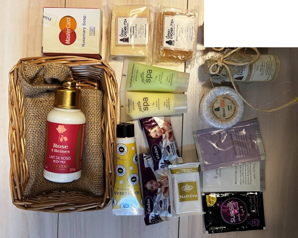 ●海外ホテルアメニティ+ハンドクリーム+ローズボディミルク拍卖