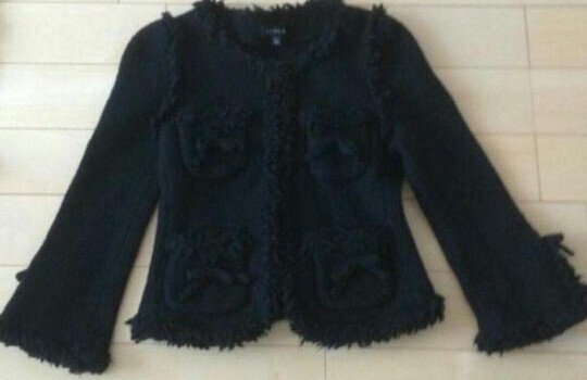 エポカEPOCAジャケット黒ブラックサイズ40拍卖