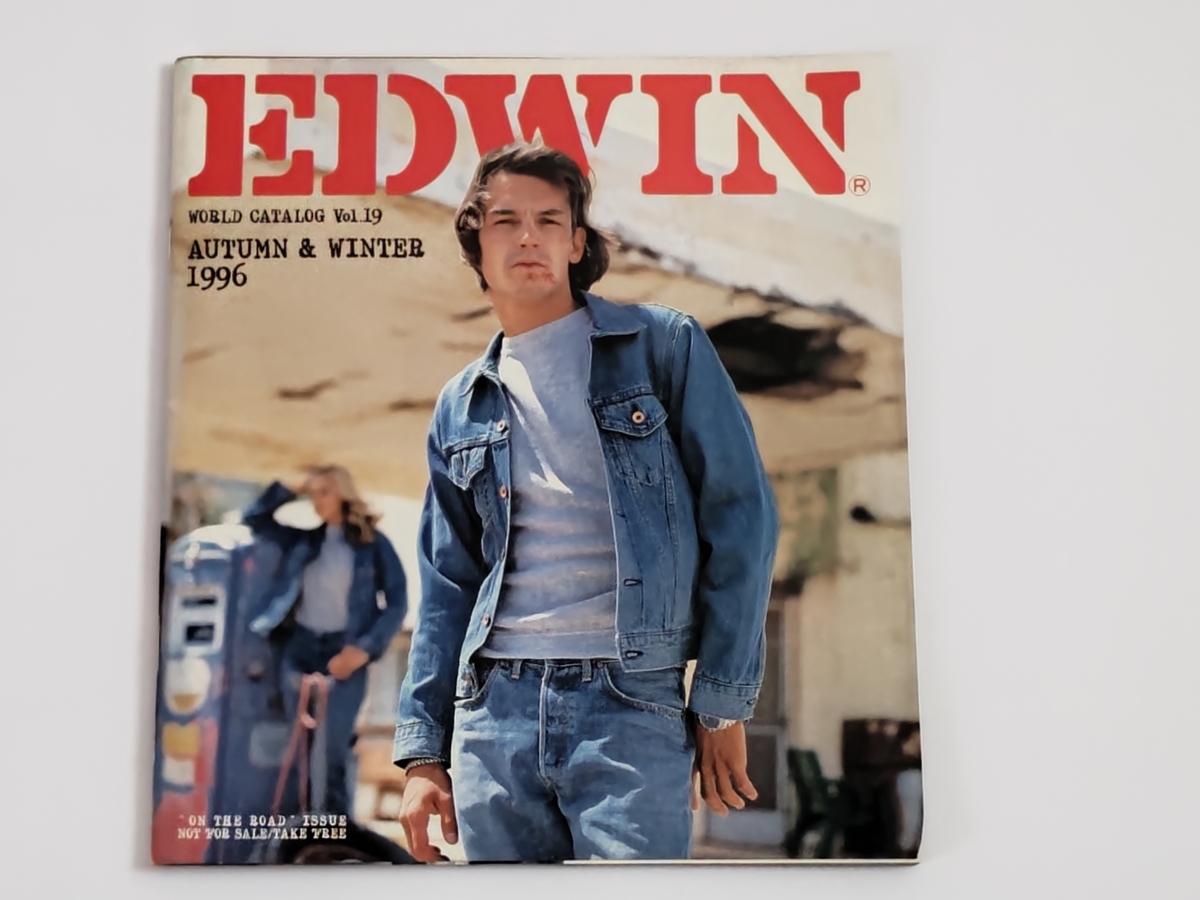 非売品♪新品♪【EDWIN】エドウィン 秋冬カタログ 1996年版(大きめ) vol19拍卖