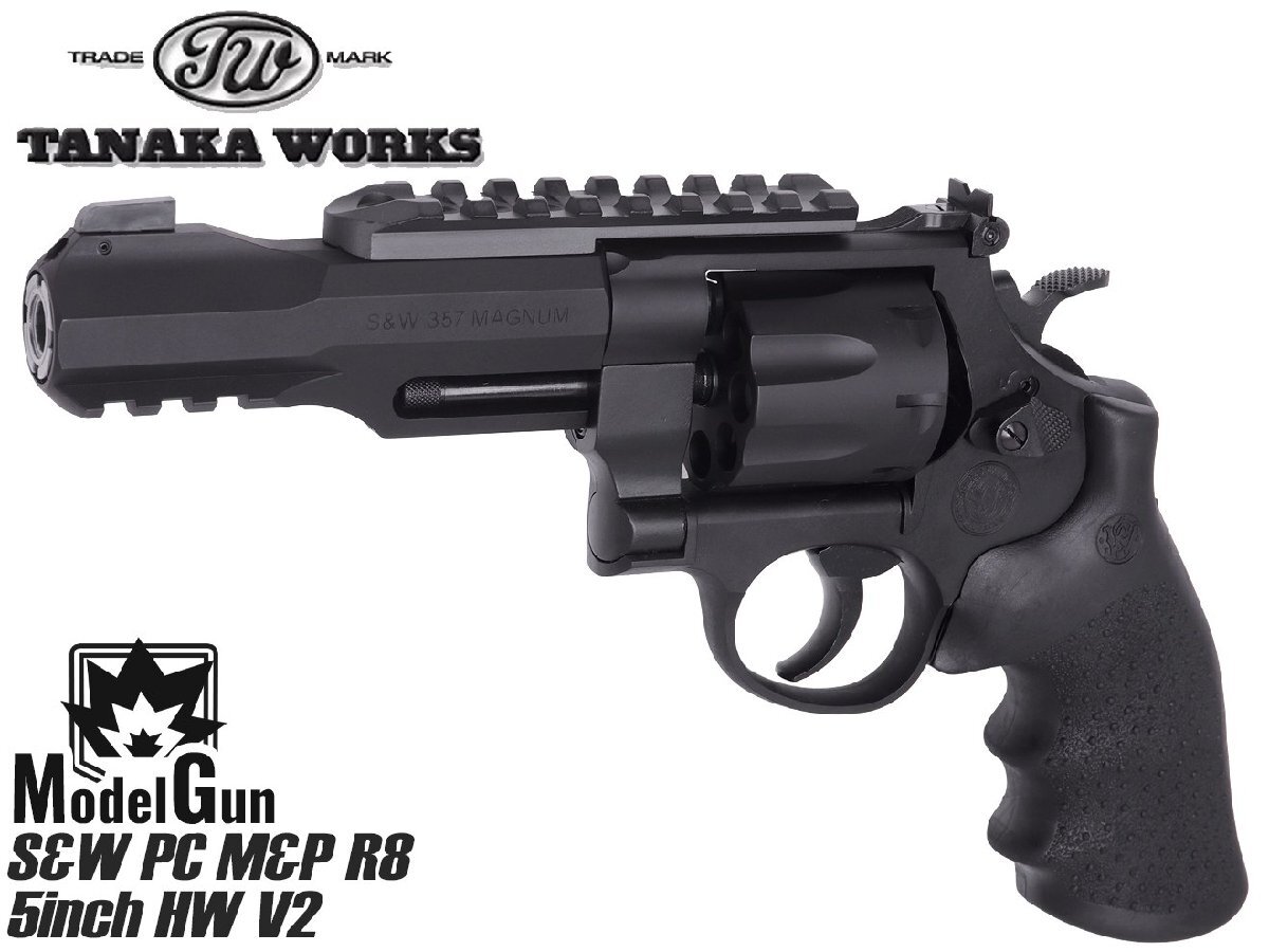TNK-MPR8-MG-001 タナカワークス モデルガン S&W PC M&P R8 5インチ HW V2拍卖