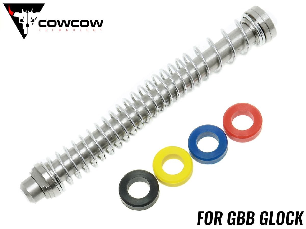 CCT-TMG-013 COWCOW TECHNOLOGY ステンレス リコイルスプリングガイド G17/G18C/G22/G34拍卖