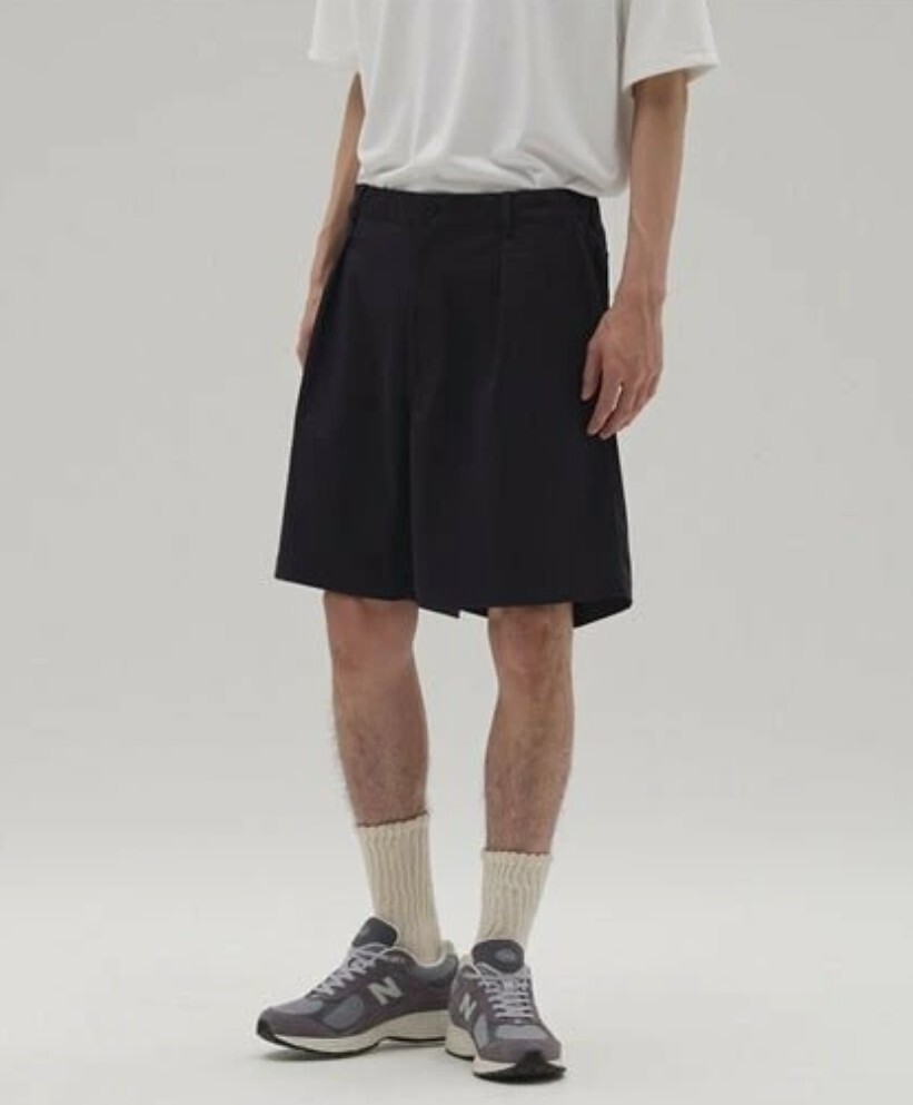 新品 定価13200 ニューバランス MET24 ワイド チノ ショーツ パンツ XL ダークネイビー New Balance メンズ拍卖