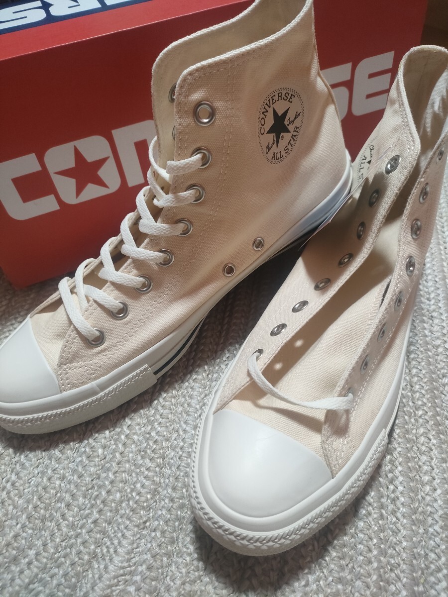 新品 CONVERSE ALL STAR HI 28cm ウォッシュドキャンバス 生成り エクル コンバース オールスター ハイカット スニーカー ALLSTAR拍卖
