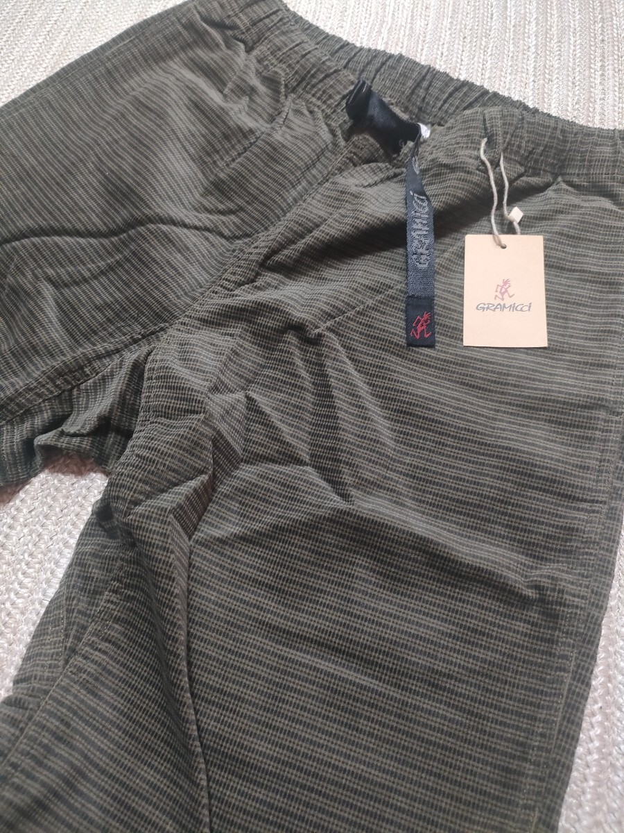 新品 定価14300 GRAMICCI GRID CORD JAM PANT パンツ XL オリーブ グリッドコードジャムパンツ グラミチ メンズ ロングパンツ拍卖