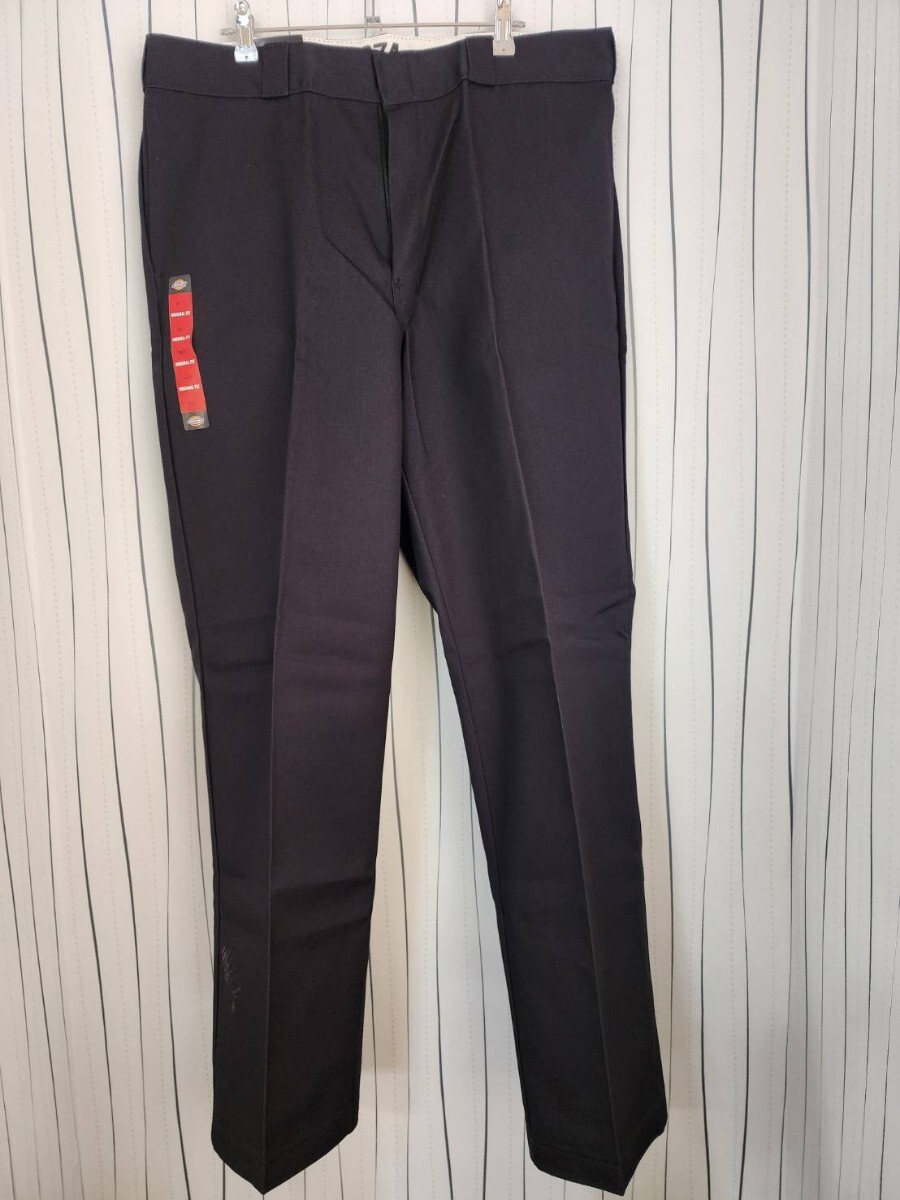 新品未着用 ディッキーズ ツイル チノパン 874 ブラック ワークパンツ オリジナルフィット サイズ38×32 定価8690円拍卖