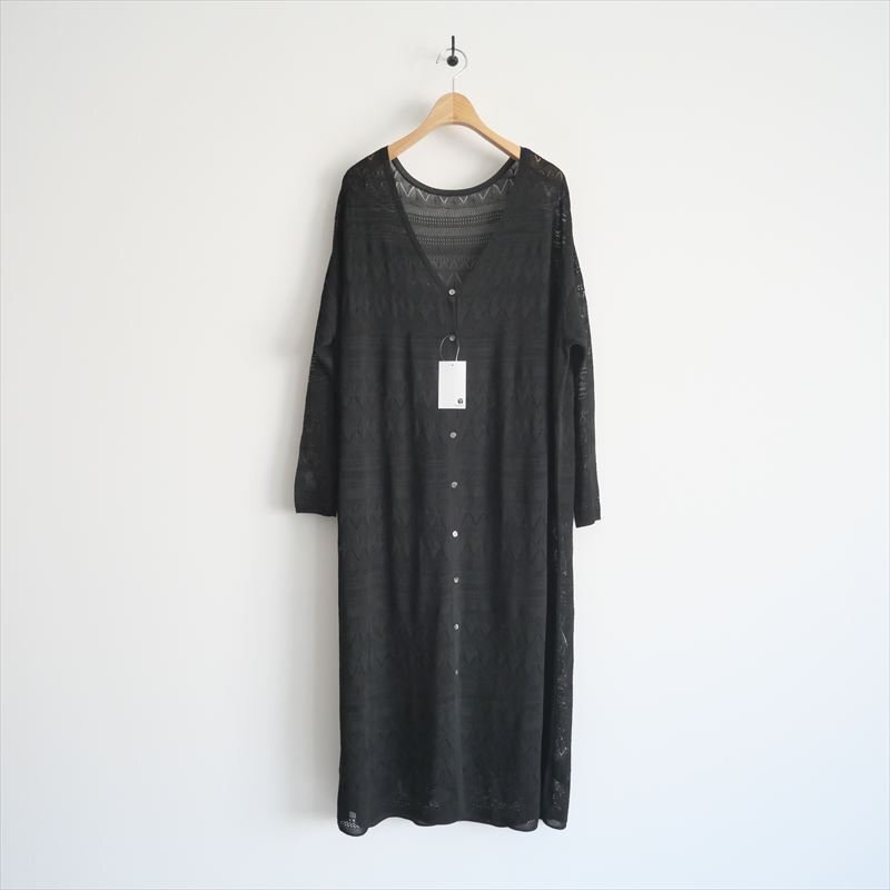 2022SS / Plage プラージュ / RADIOSO スカシガラロングカーディガン / 22080922508010 / 2410-1336拍卖