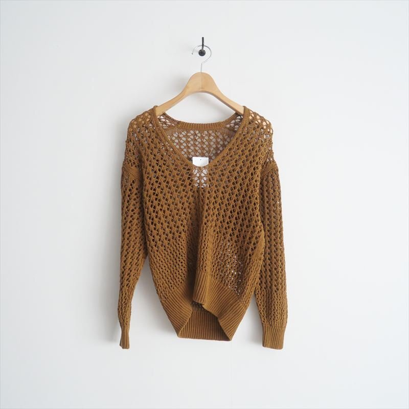 2024SS / martinique マルティニーク / ペーパーメッシュニット / A0341KSW411 / 2411-1005拍卖