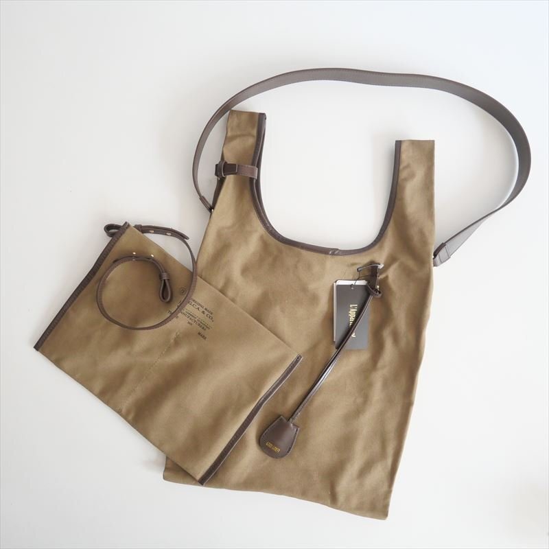 2024・人気完売品 / 未使用 / L'Appartement購入品 / GOOD GRIEF! / CANVAS SHOPPERS BAG バッグ / 24092570004330 / 2504-0886拍卖