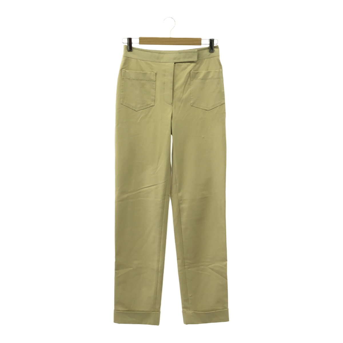 質屋 CHANEL シャネル パンツ P15254 ベージュ 38サイズ ボトムス レディース H17173-2 みいち質店拍卖