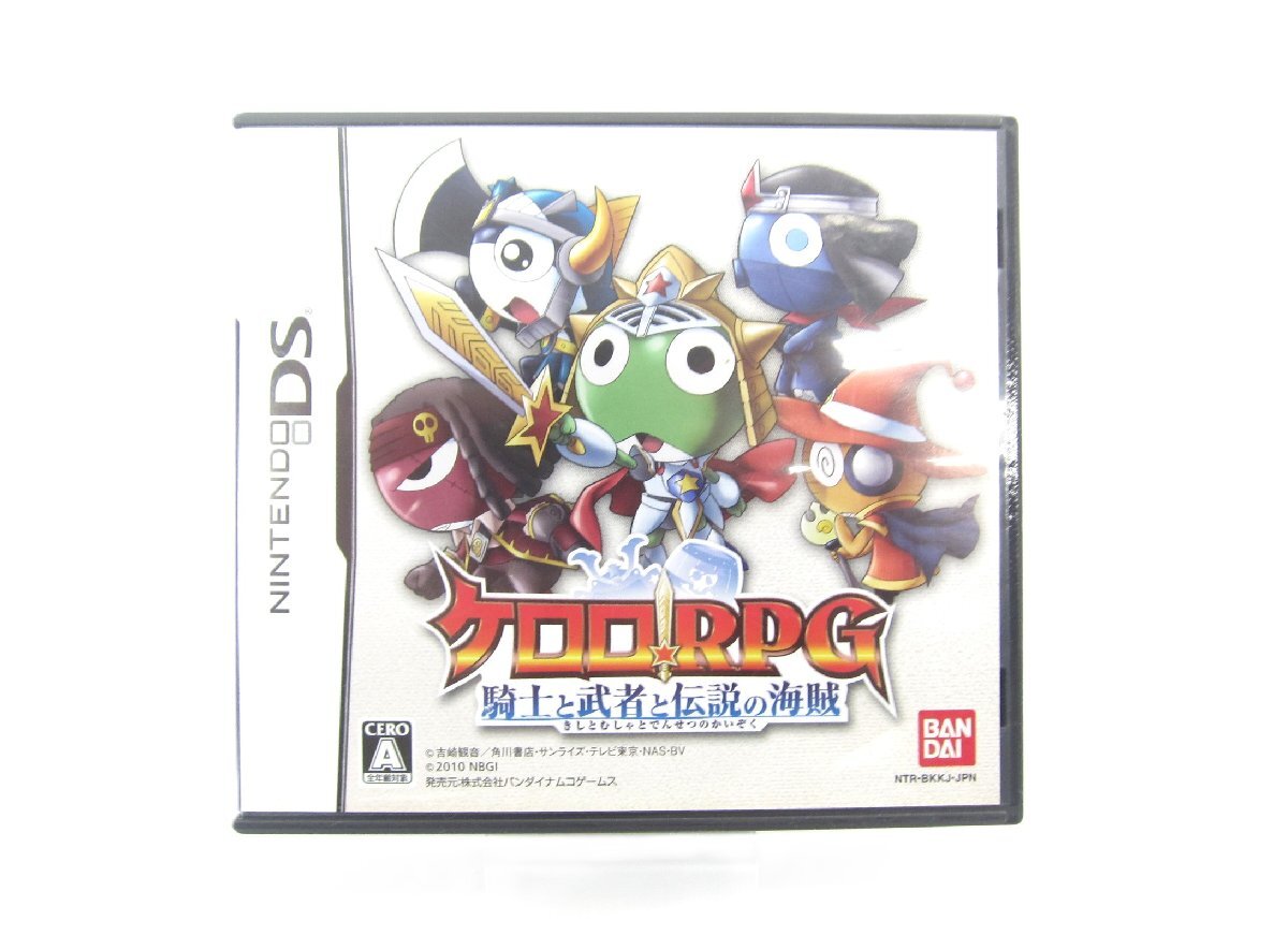 任天堂 ニンテンドー ケロロRPG 騎士と武者の伝説の海賊 ゲームソフト ∠UR826拍卖