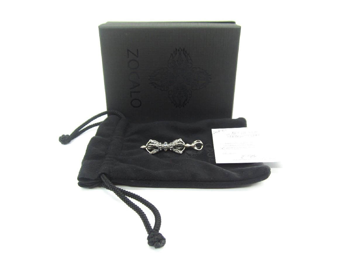 ZOCALO ソカロ TPDG0373BMS Bird Dorje Blue Moonstone ペンダントトップ ∠UA11665拍卖