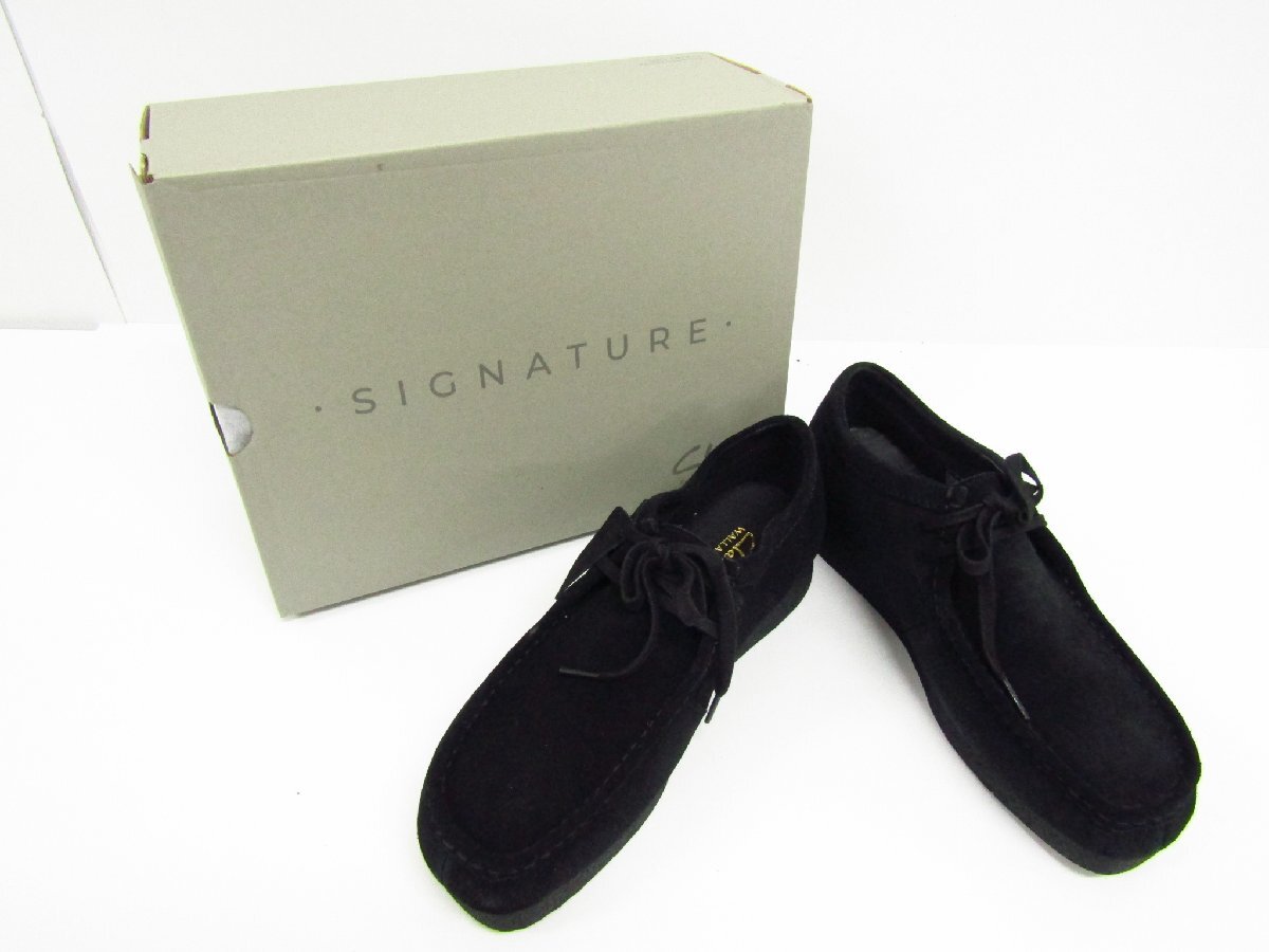 Clarks クラークス Wallabee EVO WP ワラビー エヴォ ウォータープルーフ 26177833 SIZE:UK9 27.0cm★SH7940拍卖