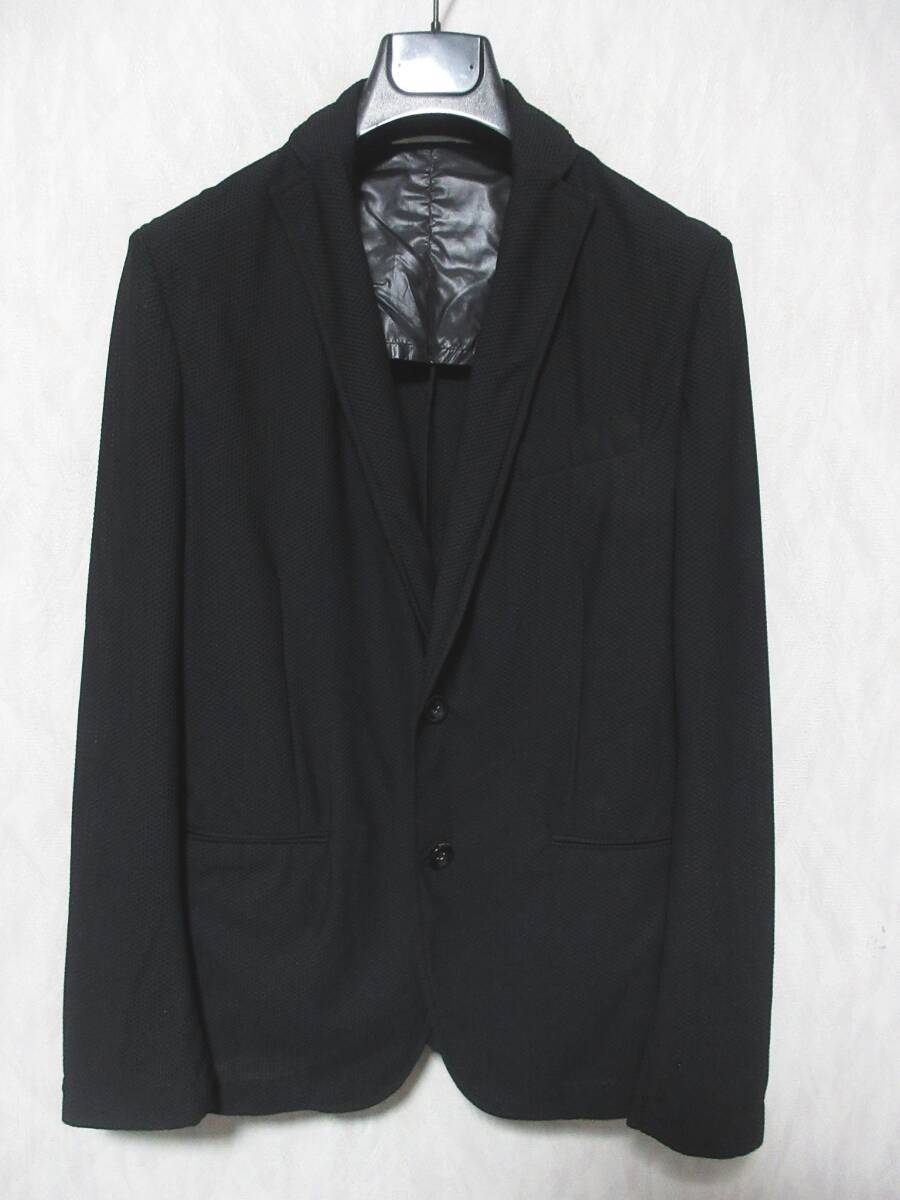 ZARA MAN ザラ メッシュ ジャケット メンズ EUR 50 USA 40 MEX 40 ブラック 春夏 yg7060拍卖