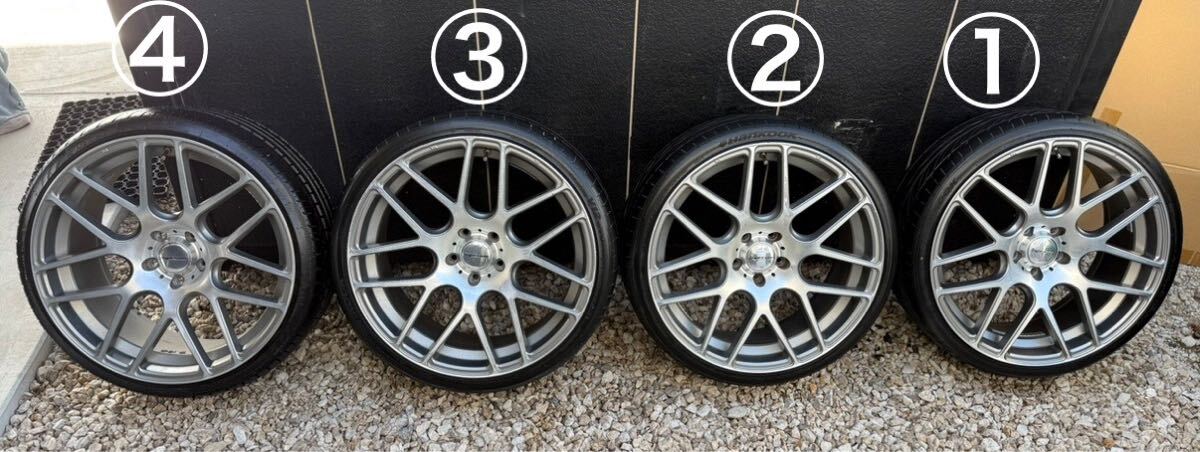 MLJ Hyperion ハイペリオン 20インチ アルミホイール 235/30R20 ラジアルタイヤ 4本セット アルファード ヴェルファイア R25040301拍卖